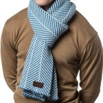 GALLERY SEVEN Winter Scarf for Men, Soft Knit Scarves, in an Elegant Gift Box